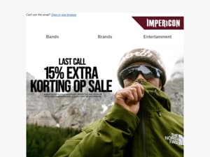 🚨Laatste kans: 15% extra korting op de sale – nog maar 48 uur!