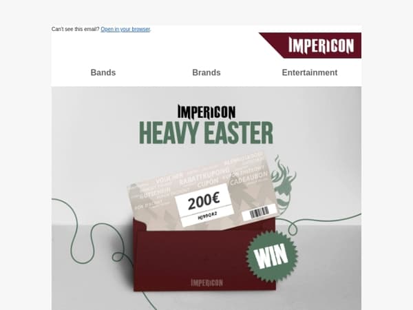 🐰 €200 cadeaubon in de paaskalender!