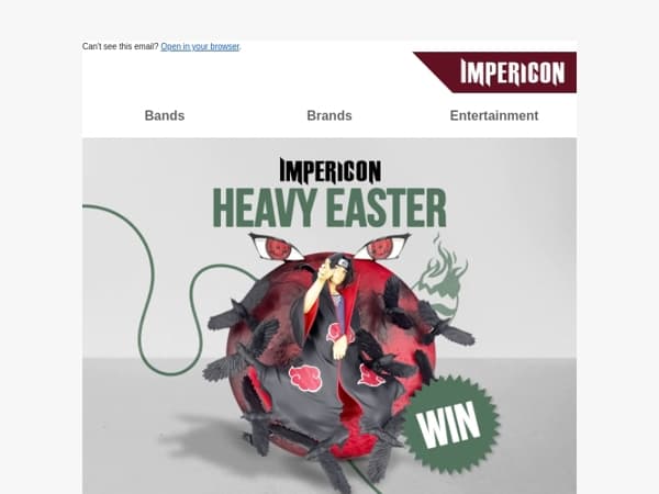 🐰 Voor echte shinobi: Win een Itachi Uchiha-figuur in de paaskalender!