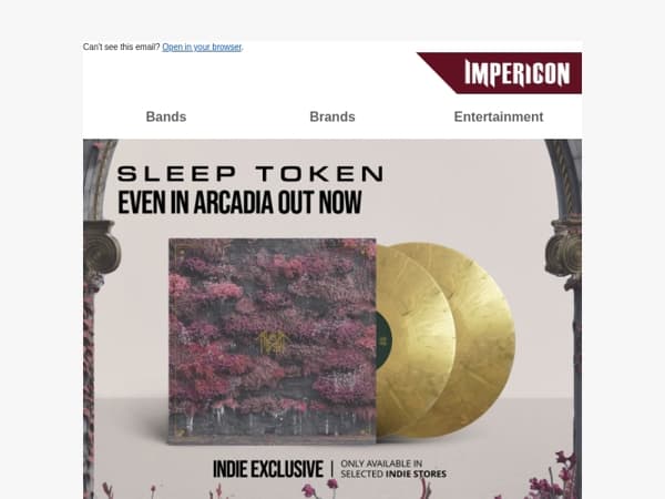 📀🦩 De stilte is doorbroken – Sleep Token Even in Arcadia is er!