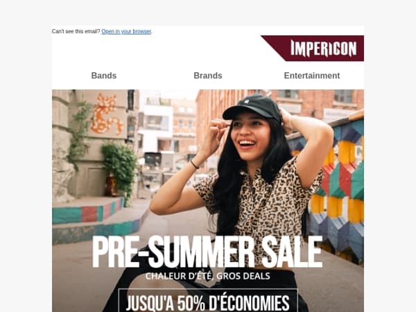 😎 Pre-Summer Sale: tot 50% korting!