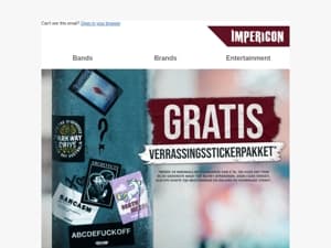 🎁 Gratis surprise stickerpakket