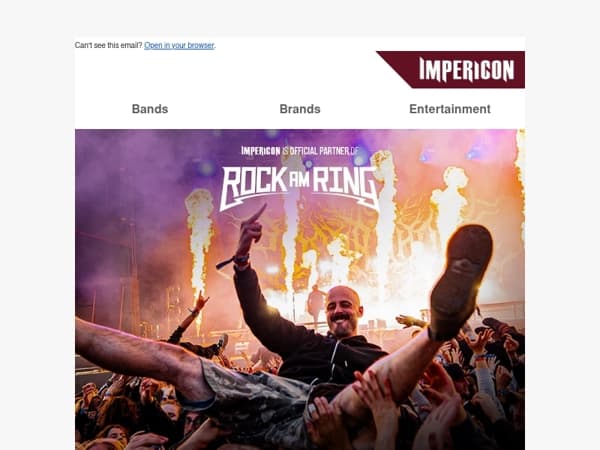 🤘 10% off Rock am Ring lineup merch