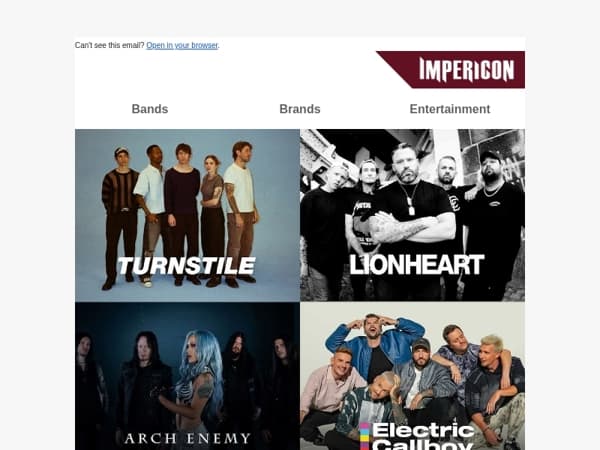 🔥 Jouw Bands op Tour: Electric Callboy, Arch Enemy & co!