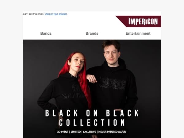 🖤 Streng gelimiteerd: De nieuwe Black On Black Collectie is er!