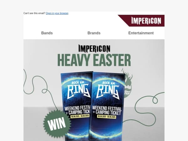 🎸 Win 2 Rock am Ring 2025 festivaltickets inclusief camping!