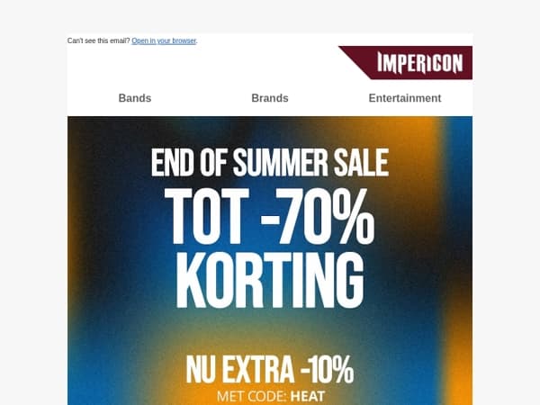 ⏳ Final Call: Je 10% extra korting op de sale eindigt vandaag!