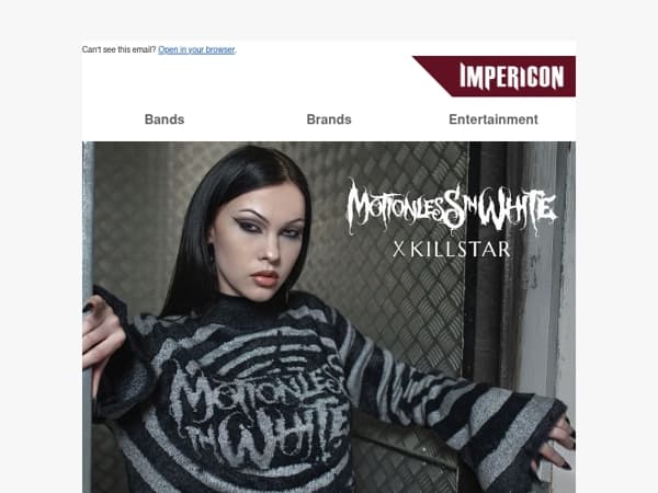 Nieuw in de shop: Killstar x Motionless in White 🖤