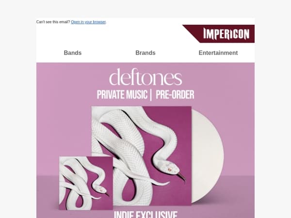 🔥 Deftones, MGK, Dayseeker & co – nu pre-orderen!