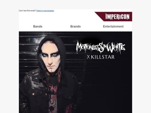 🌀 Motionless In White x Killstar pt. 2: strictly limited