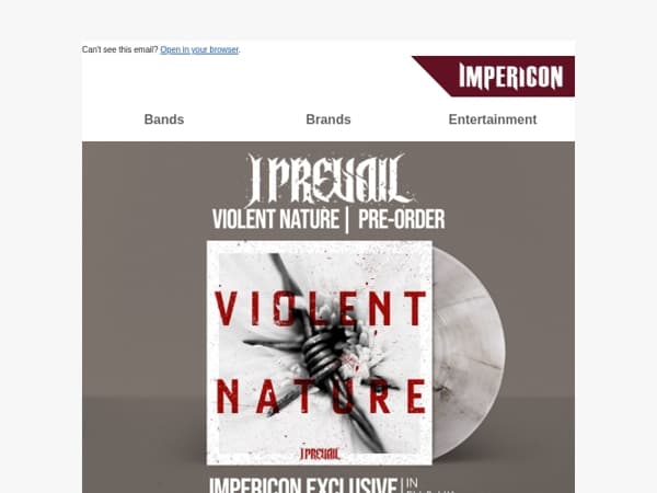 🔥 Nieuw album van I Prevail – nu pre-orderen