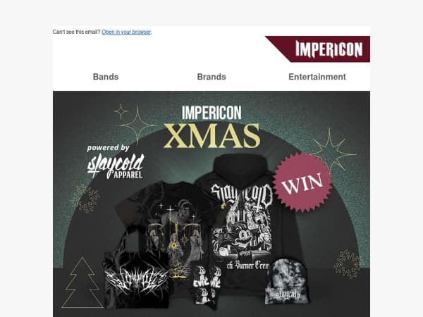 🎁 Deurtje 18: Win een pakket van Stay Cold Apparel!& Ontdek onze Metalcore Highlights