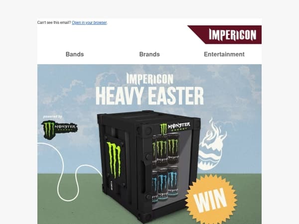 🐰 Door 6: Win a Monster Energy Fridge