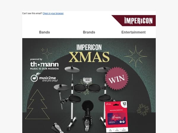 🎁 Deurtje 16: Win een E-Drum Set van Thomann!