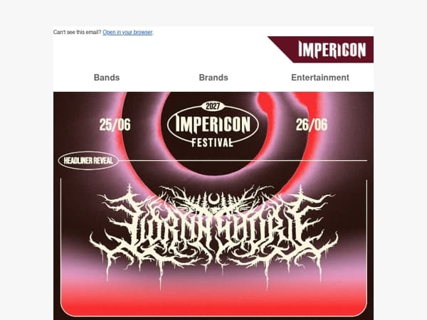 📢 Impericon Festival 2027: Lorna Shore are headliners