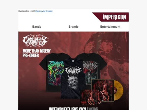 💀 Carnifex: New Album "More Than Misery"