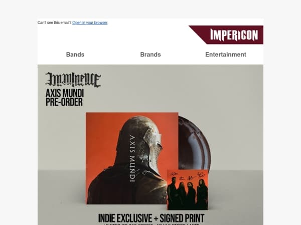 🔥 Imminence: Pre-Order the New Album Now