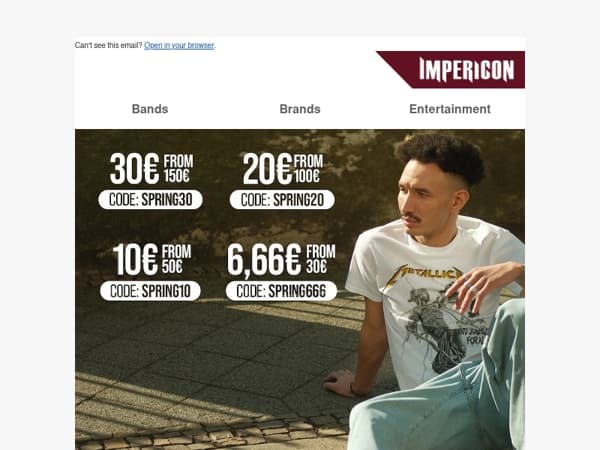 🌸 Spring Special: Up to 30€ off