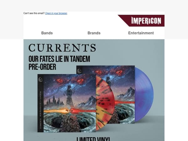 🌌 Currents: Pre-order the new album now