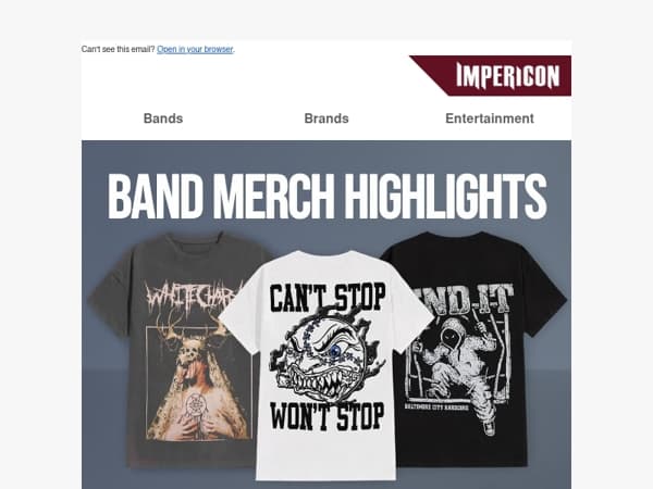 🤘 Band Merch for the Tour: Turnstile, Spiritbox, Deftones