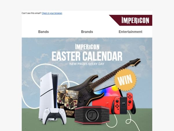 🐰Starting Monday: 14 days, 14 prizes in the Easter calendar