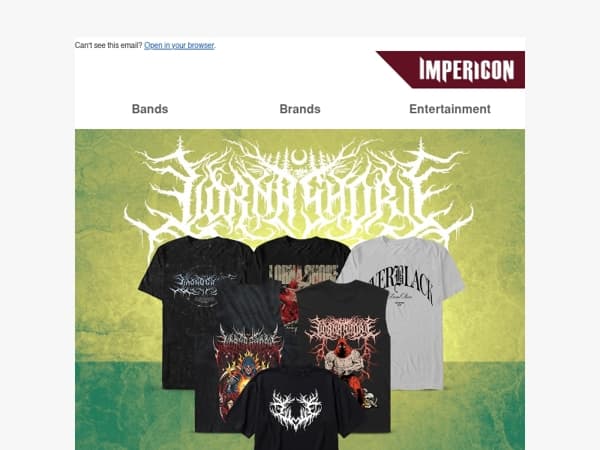 💀 Lorna Shore: Brand new merch online now