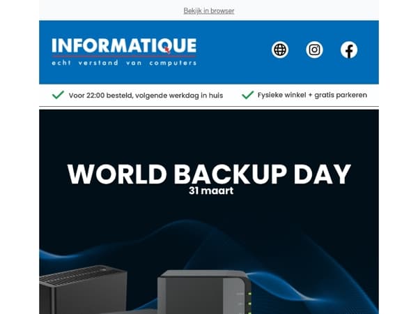 💾 Raak je bestanden niet kwijt!