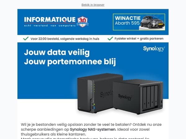 Veilig je bestanden opslaan? 