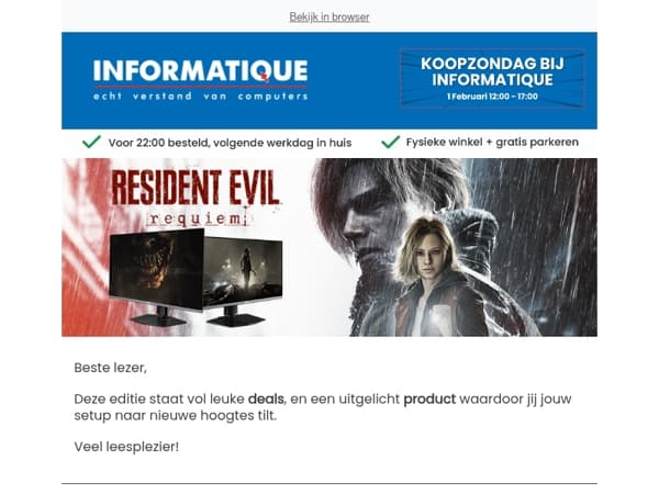 Goede deals, direct beschikbaar 🔥