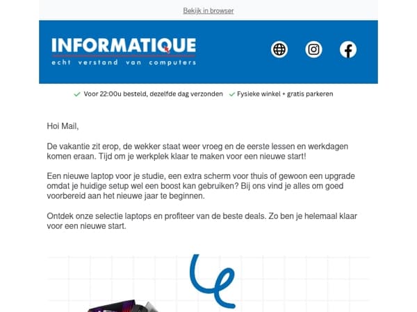 🎓 Klaar voor de start? Check dit.
