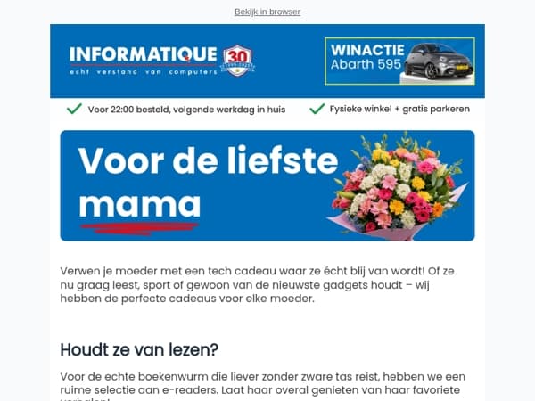 Voor de liefste mama