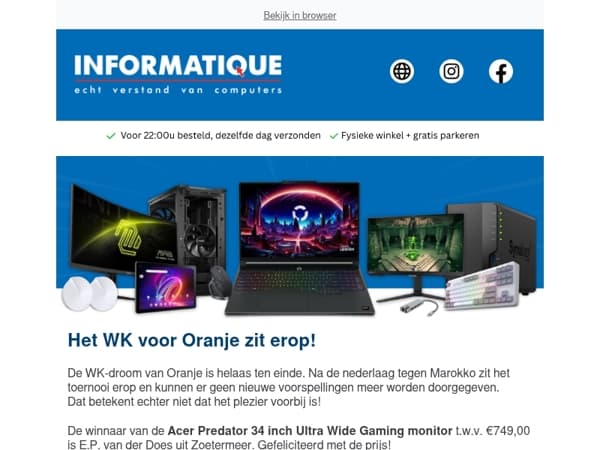 👀

 Er is nog iets te winnen...