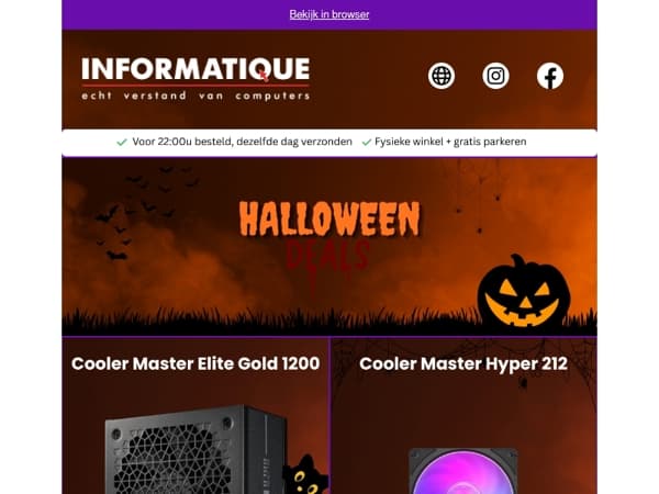 SPOOKY DEALS👻