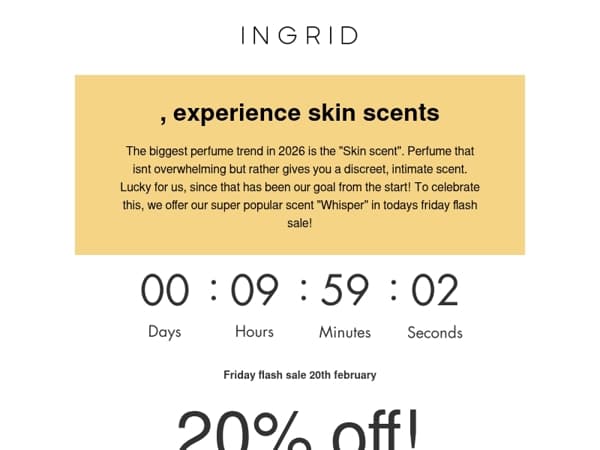 At last! Friday FLASH SALE, let´s go!