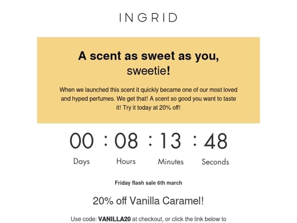 FRIDAY = Flash Sale, let´s go!