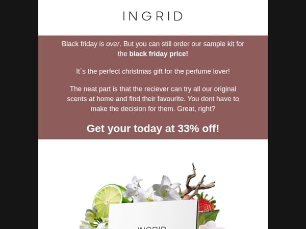 Our most popular product still has the black friday price!