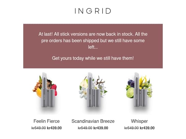 STICK perfumes are now back in stock! Get yours today!