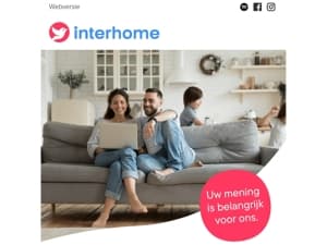 Uw mening is belangrijk voor ons!