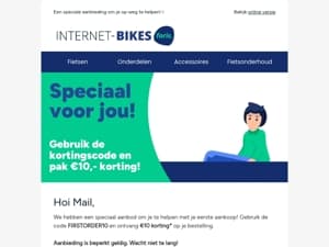 Een speciale aanbieding om je op weg te helpen! 🎉