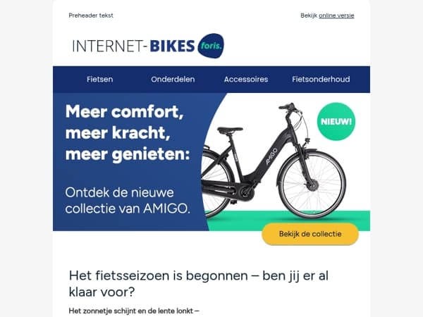 🌞 Nu verkrijgbaar: de nieuwe AMIGO e-bikes!