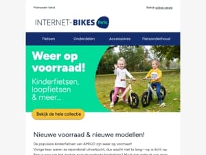 Terug van weggeweest! 🚲