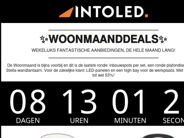 Hallo, de laatste Woonmaanddeals staan klaar