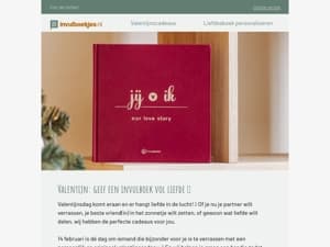 🌹 Verras jouw Valentijn!