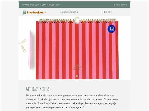 Klaar voor een vliegende start? Ready, set, plan!