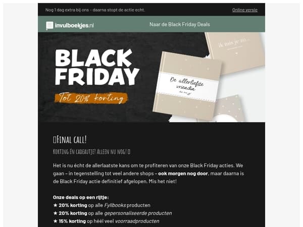 ⌛ De tijd tikt weg…