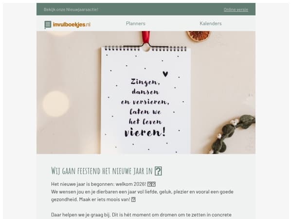 📢 Nieuwjaarsactie!