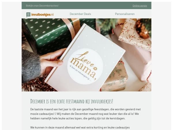 📢 December Deals bij Invulboekjes!