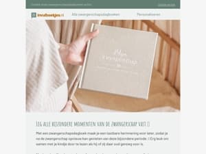 In verwachting? Leg deze bijzondere 9 maanden vast in een invulboek ✍🏼