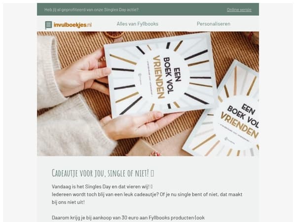 📢 Het is Singles Day!