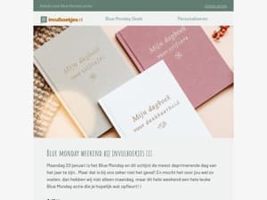 💙 Blue Monday Actie